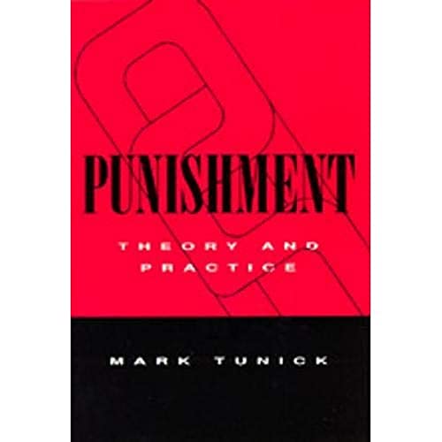 Imagen de archivo de Punishment : Theory and Practice a la venta por Better World Books