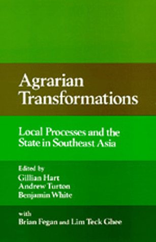 Beispielbild fr Agrarian Transformations: Local Processes and the State in Southeast Asia zum Verkauf von ThriftBooks-Atlanta