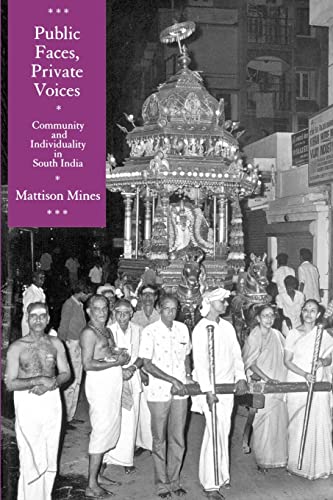 Imagen de archivo de Public Faces, Private Voices: Community and Individuality in South India a la venta por Cassidy's  Bookstore