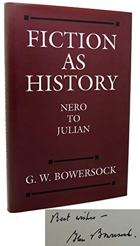 Imagen de archivo de Fiction as History: Nero to Julian a la venta por Dunaway Books