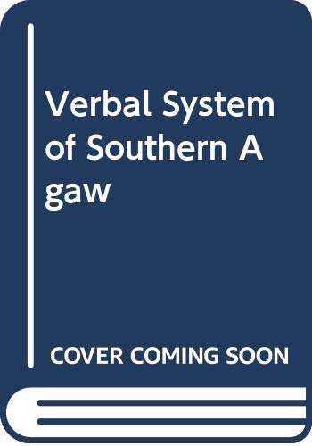 Stock image for Verbal System of Southern Agaw for sale by Ammareal