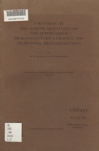 A revision of the marine nematodes of the superfamily Draconematoidea Filipjev, 1918 (Nematoda:Dr...