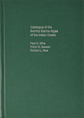 Catalogue of the Benthic Marine Algae of the Indian Ocean