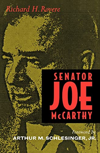 Beispielbild fr Senator Joe McCarthy zum Verkauf von Wonder Book