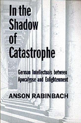 Stock image for In the Shadow of Catastrophe : German Intellectuals Between Apocalypse and Enlightenment for sale by Better World Books