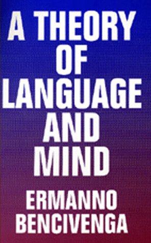 Beispielbild fr A Theory of Language and Mind zum Verkauf von Better World Books