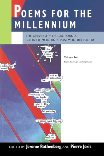 Beispielbild fr Poems for the Millennium: The University of California Book of Modern and Postmodern Poetry, Vol. 2: From Postwar to Millennium zum Verkauf von SecondSale