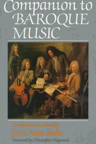 9780520214149: Companion to Baroque Music