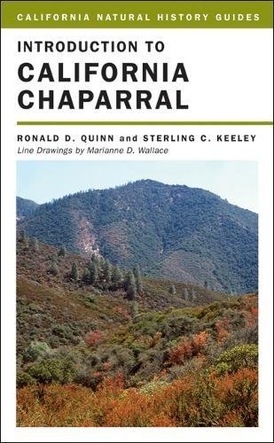 Beispielbild fr Introduction to California Chaparral (California Natural History Guides) zum Verkauf von SecondSale