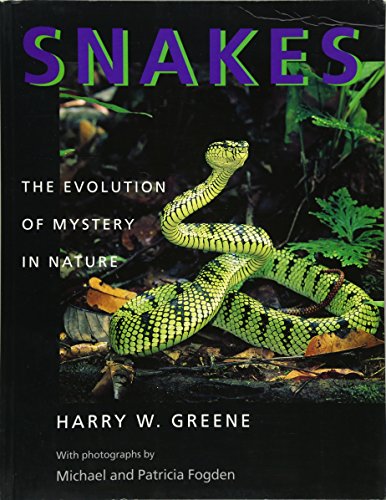 Imagen de archivo de Snakes: The Evolution of Mystery in Nature a la venta por Wonder Book