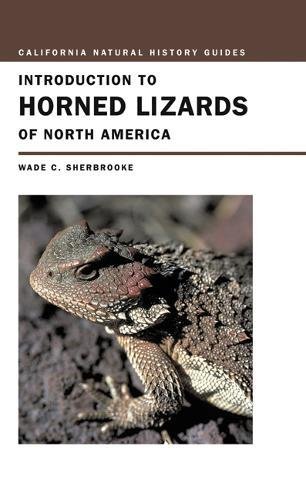 9780520228252: Introduction to Horned Lizards of North America (California Natural History Guides)