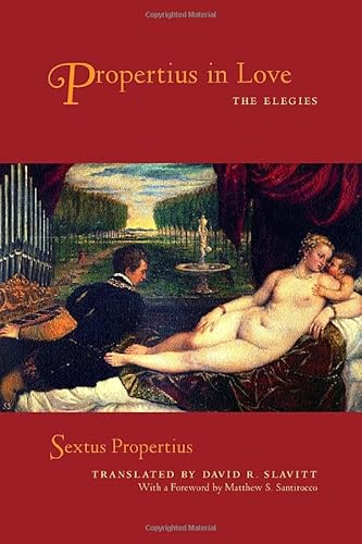 9780520228788: Propertius in Love: The Elegies