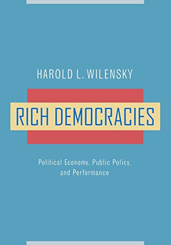 Beispielbild fr Rich Democracies: Political Economy, Public Policy, and Performance zum Verkauf von Wonder Book