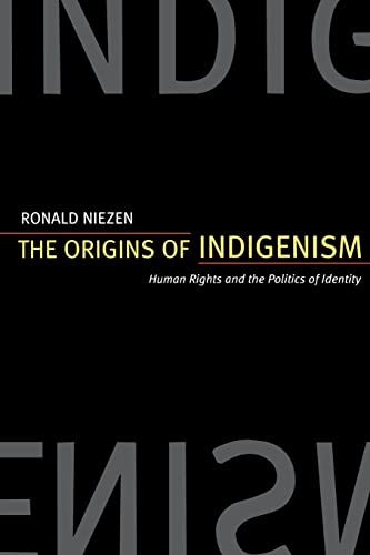 Beispielbild fr The Origins of Indigenism : Human Rights and the Politics of Identity zum Verkauf von Better World Books