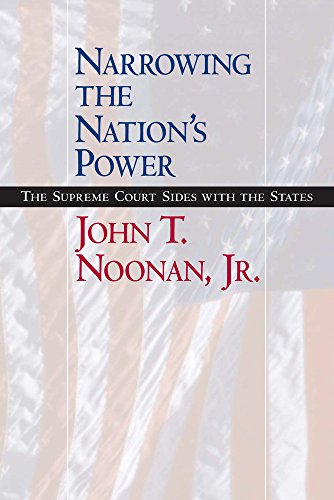 Beispielbild fr Narrowing the Nation's Power: The Supreme Court Sides with the States zum Verkauf von Wonder Book