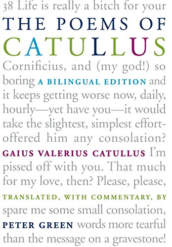 Beispielbild fr The Poems of Catullus: A Bilingual Edition zum Verkauf von AwesomeBooks