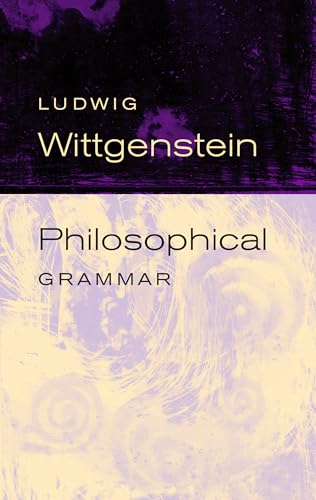 Beispielbild für Philosophical Grammar zum Verkauf von Better World Books