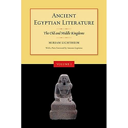 Imagen de archivo de Ancient Egyptian Literature, Volume I: The Old and Middle Kingdoms a la venta por BooksRun