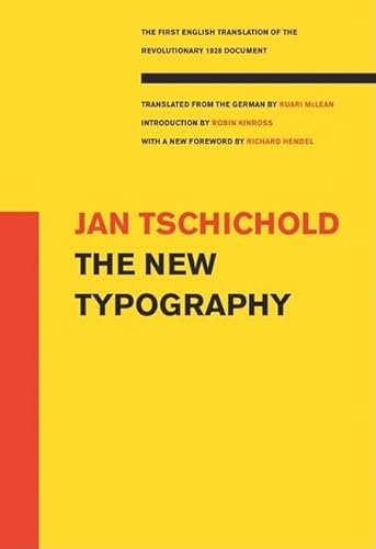Beispielbild fr The New Typography: A Handbook for Modern Designers (Volume 8) zum Verkauf von Anybook.com