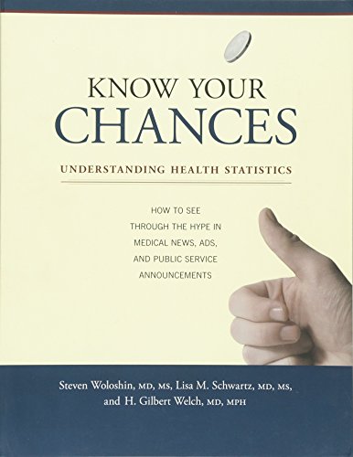 Beispielbild fr Know Your Chances: Understanding Health Statistics zum Verkauf von SecondSale
