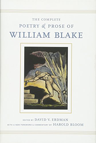 Beispielbild fr The Complete Poetry and Prose of William Blake: With a New Foreword and Commentary by Harold Bloom zum Verkauf von BooksRun