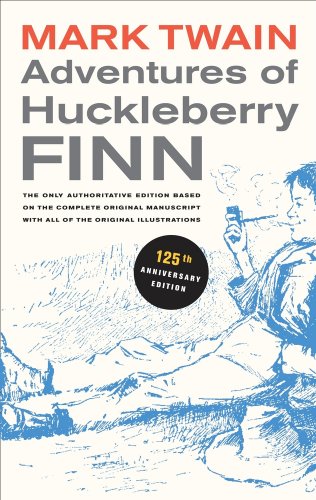 Beispielbild fr Adventures of Huckleberry Finn: The only authoritative text based on the complete, original manuscript (Mark Twain Library) zum Verkauf von HPB-Red