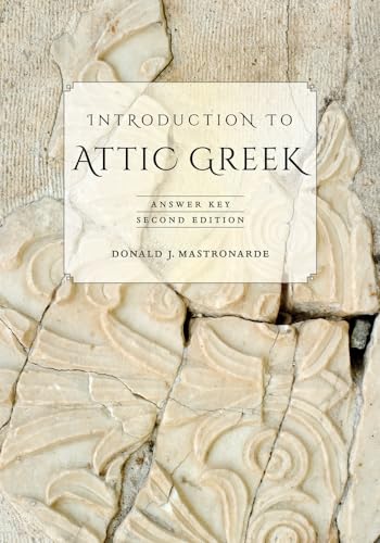 9780520275744: Introduction to Attic Greek: Answer Key