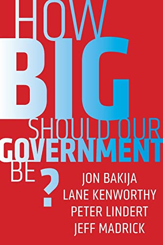 9780520291829: How Big Should Our Government Be?
