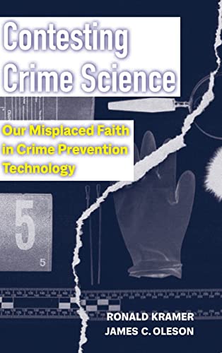 Beispielbild fr Contesting Crime Science zum Verkauf von Blackwell's