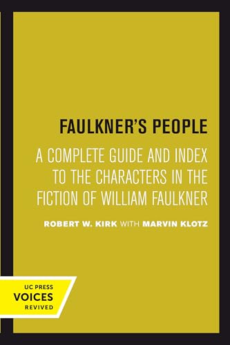 Stock image for Faulkner's People for sale by Blackwell's