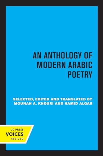 Stock image for Anthology of Modern Arabic Poetry for sale by GF Books, Inc.
