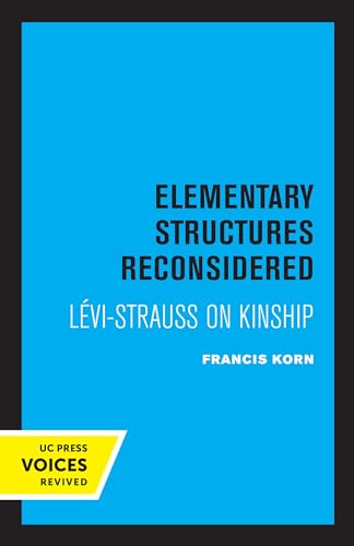 Beispielbild fr Elementary Structures Reconsidered zum Verkauf von Blackwell's