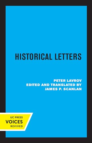 9780520329164: Historical Letters: Peter Lavrov