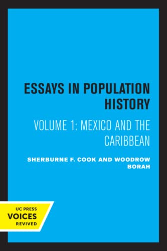 Imagen de archivo de Essays in Population History, Volume One: Mexico and the Caribbean a la venta por Lucky's Textbooks