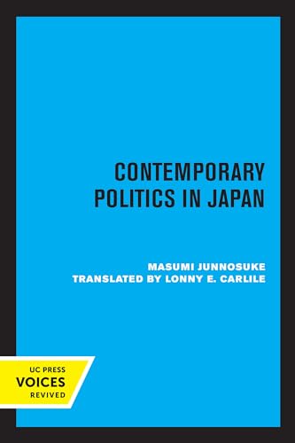 Stock image for Contemporary Politics in Japan for sale by Lucky's Textbooks