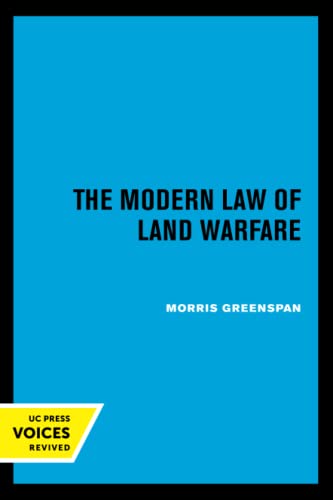 Imagen de archivo de The Modern Law of Land Warfare a la venta por Blackwell's