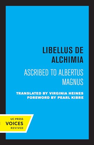Stock image for Libellus de Alchimia: Ascribed to Albertus Magnus for sale by GF Books, Inc.