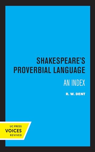 Stock image for Shakespeare's Proverbial Language: An Index for sale by Lucky's Textbooks