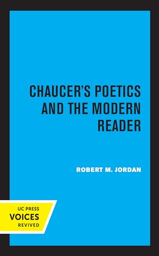 Stock image for Chaucer's Poetics and the Modern Reader for sale by Blackwell's