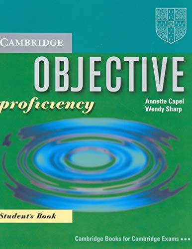 Beispielbild fr Objective Proficiency Students Book Cambridge Books for Cambridge Exams zum Verkauf von medimops
