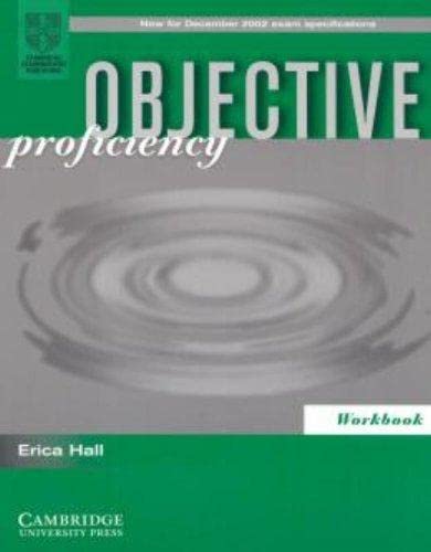 Beispielbild fr Objective Proficiency. Workbook With Answers zum Verkauf von Blackwell's