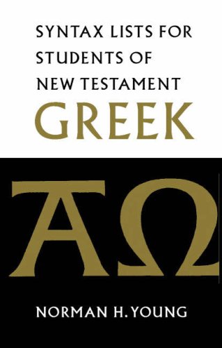 The Elements of New Testament Greek