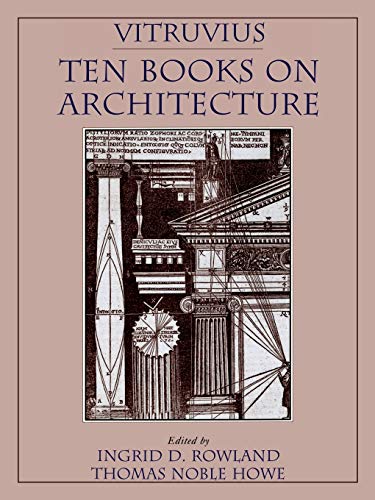 Stock image for Vitruvius Ten Books on Architecture: UK & DE sales discount to load for sale by SecondSale