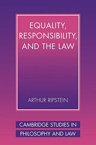 9780521003070: Equality, Responsibility, and the Law