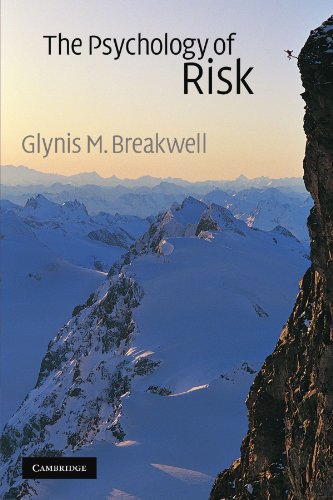 9780521004459: The Psychology of Risk