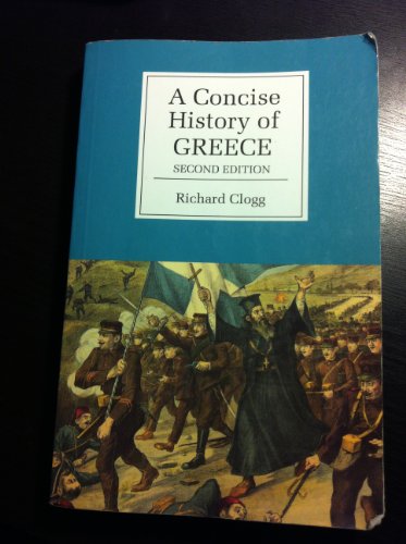 Beispielbild fr A Concise History of Greece (Cambridge Concise Histories) zum Verkauf von Wonder Book