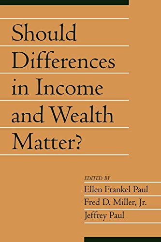 Stock image for Should Differences In Income And Wealth Matter? - Volume19 for sale by Romtrade Corp.