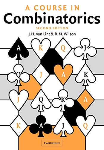 9780521006019: A Course in Combinatorics