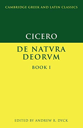 Stock image for Cicero: De Natura Deorum Book I for sale by Chiron Media