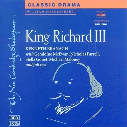 Beispielbild fr King Richard III Audio CD Set (3 CDs) (New Cambridge Shakespeare Audio) zum Verkauf von Brook Bookstore